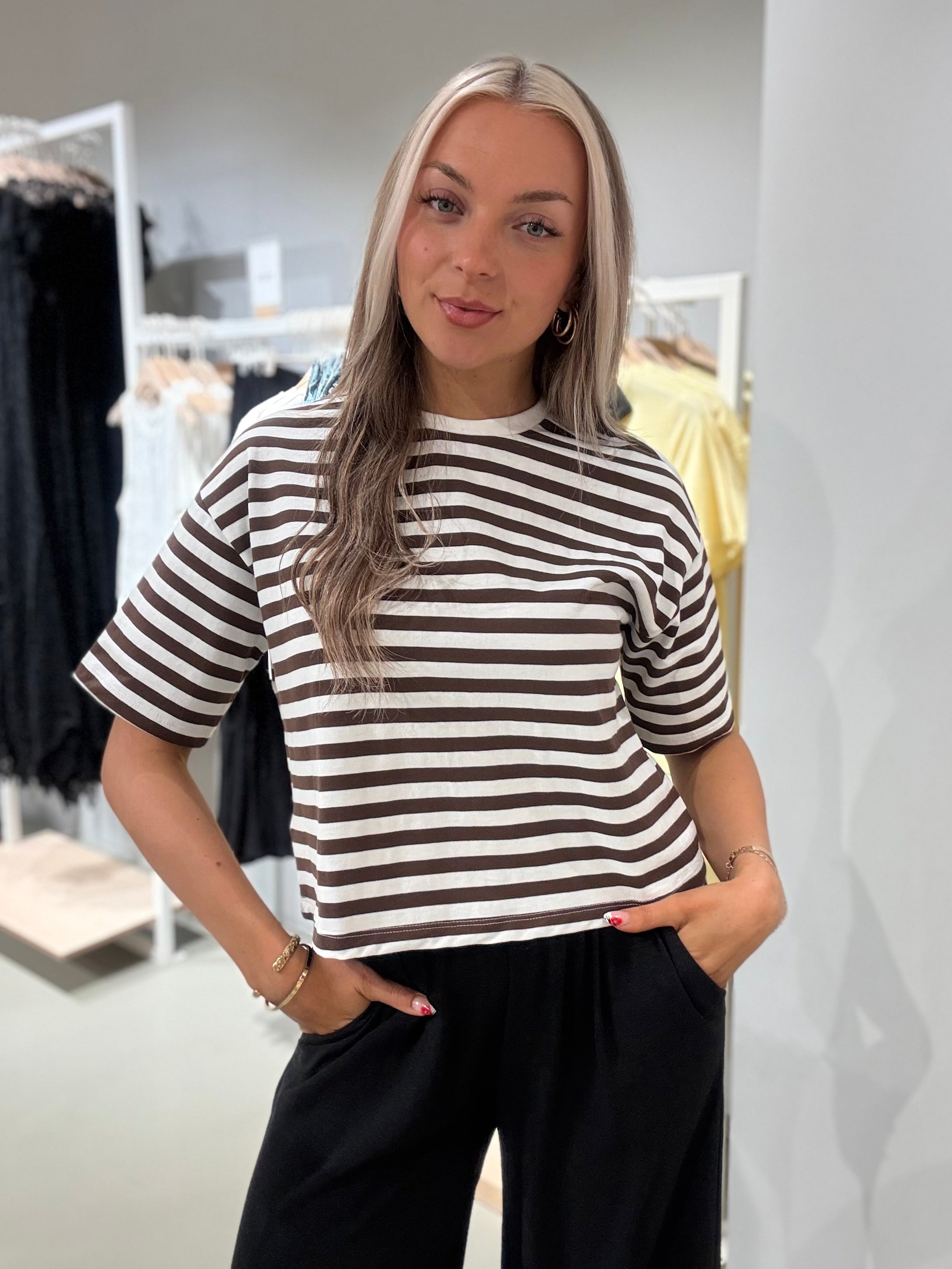 PCSADIE T-Shirt - Chicory Coffee
